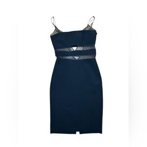 Chic Black Lace Dress